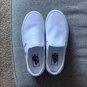 Practically brand new Vans, worn once
